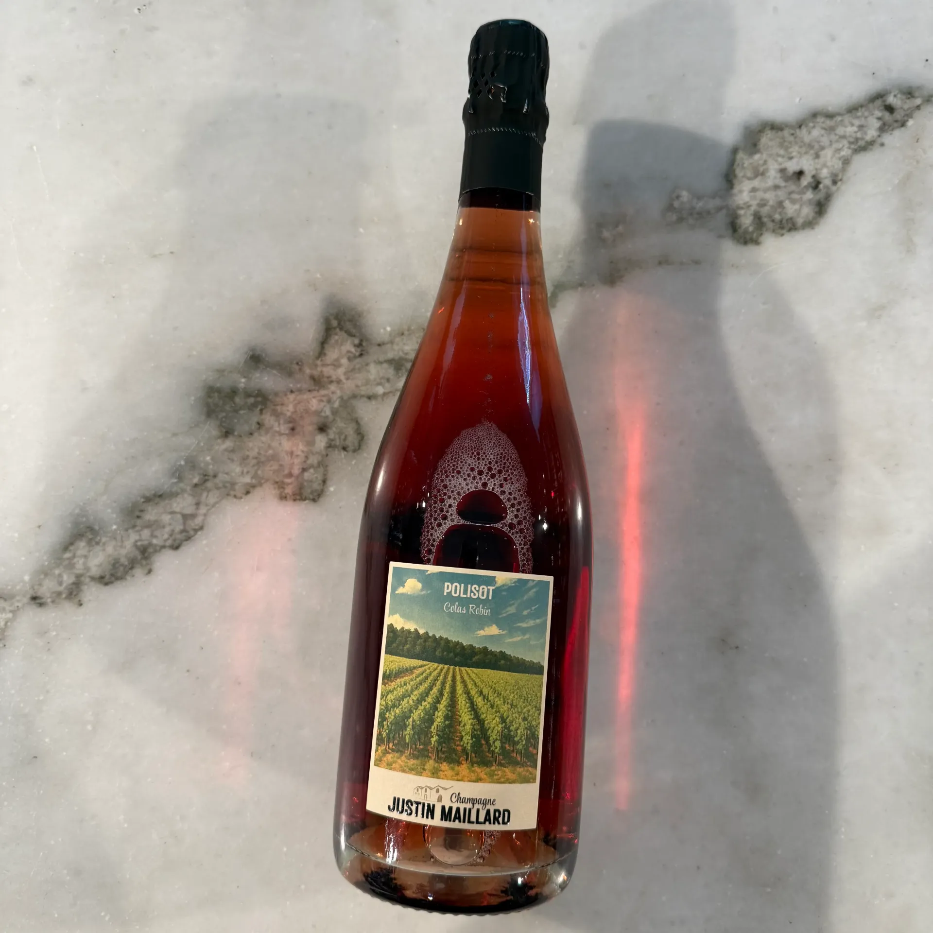 [Cham_101803] Justin Maillard - Rosé - Pinot Noir Extra Brut - Polisot