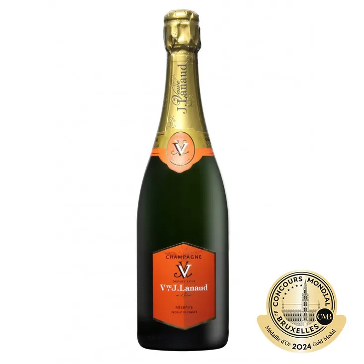[Cham_101215] Veuve J.Lanaud - Réserve Brut - 375 ml