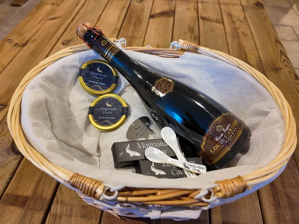 [Gift_990011] Gavekurv - Louis Casters Champagne & Oscietra Caviar